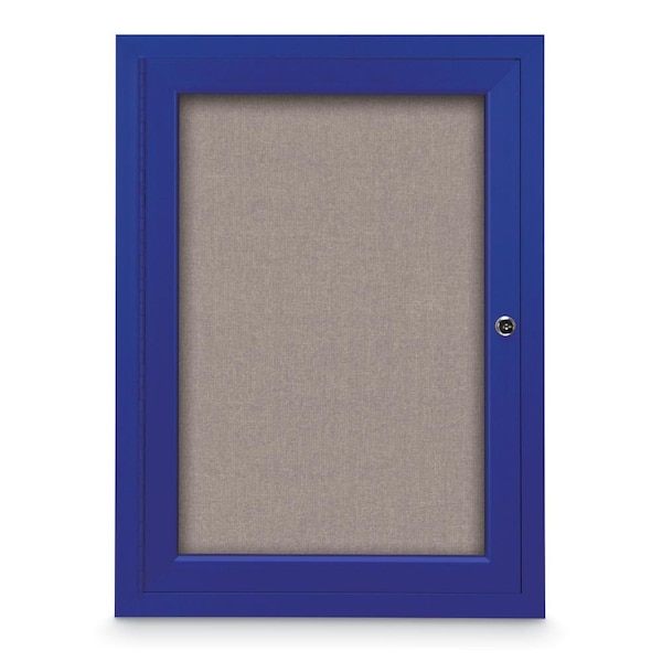 Drop-In Shadowbox, 24"x36", Cherry/Cobalt